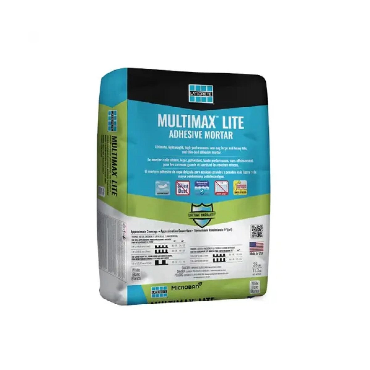 Laticrete Multimax Lite White 25LB. bag