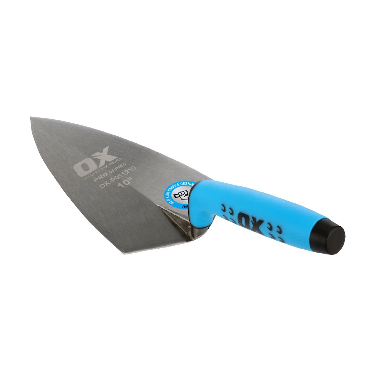 OX Pro Narrow London Pattern Brick Trowel - OX Grip | 10" / 254mm